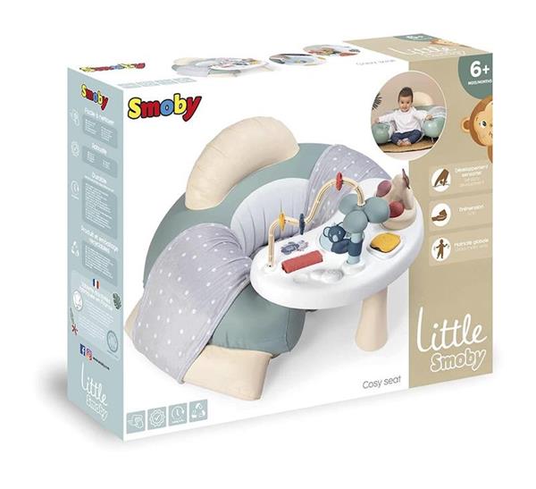 Imagen de Asiento para bebe Little Smoby con mesa de actividades 70x66x41cm