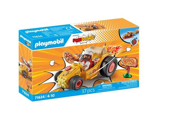 Imagen de Racing Pizza Playmobil Funstars.