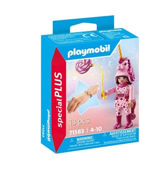 Imagen de Mujer con disfraz de unicornio Playmobil Special Plus