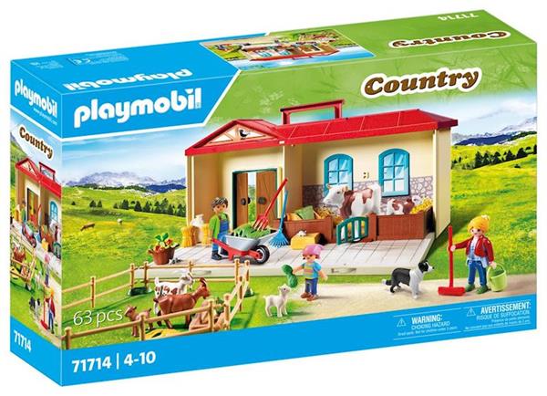 Imagen de Granja maletín Playmobil Country