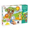 Imagen de Goula Puzzle madera safari 19 piezas Diset