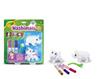 Imagen de Washimals Safari Mini Set Hipopótamo y Rinoceronte
