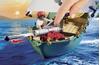 Imagen de Barco pirata con motor submarino Playmobil.