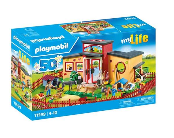 Imagen de Hotel de mascotas Playmobil Life.