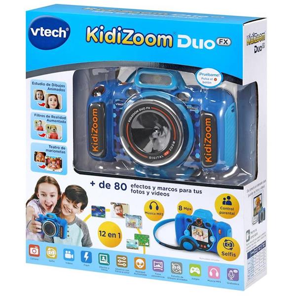 Imagen de Cámara de Fotos Infantil Realidad Virtual +5 Años Kidizoom Duo FX Vtech