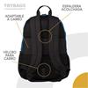Imagen de Mochila Naruto Doble Compartimento Adaptable Carro 42 X 31 X 19 Cm Toybags 434915T