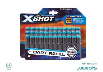 Imagen de X-Shot Dardos Refill Blister 36 Unidades