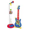 Imagen de Guitarra Y Microfono De Pie Toy Story Con Amplificador (Altura Regulable)
