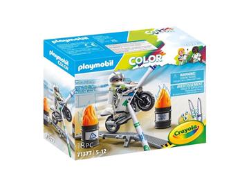 Imagen de Playmobil Diversión para Colorear y Diseñar tú Motocicleta