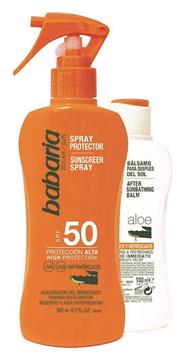 Imagen de Protector Solar Aloe F-50 en spray + After Sun. 300 ml