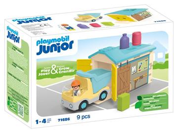Imagen de Camión con garaje Playmobil Junior.