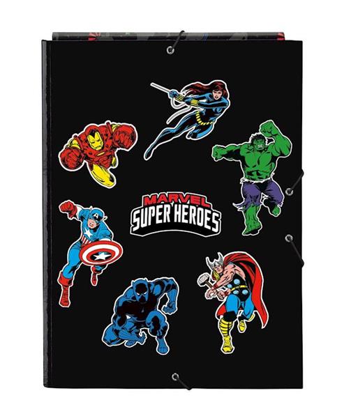 Imagen de Carpeta Folio 3 Solapas Avengers "Super Heroes" 26X33,5X2,5 - Modelos surtidos