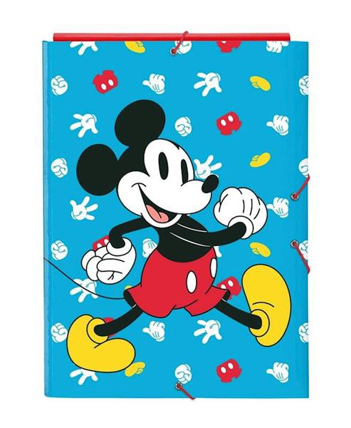 Imagen de Carpeta Folio 3 Solapas Mickey Mouse "Fantastic" 26X33,5X2,5Cm