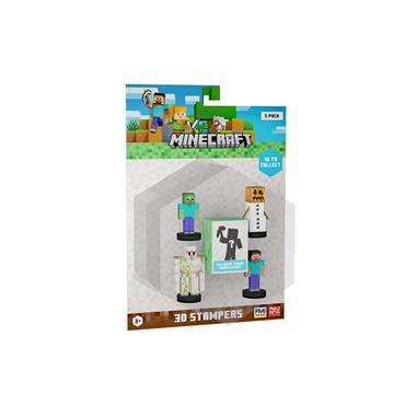 Imagen de Figura Minecraft Pack De 5. Un Personaje Sorpresa! 5cm - Modelos surtidos