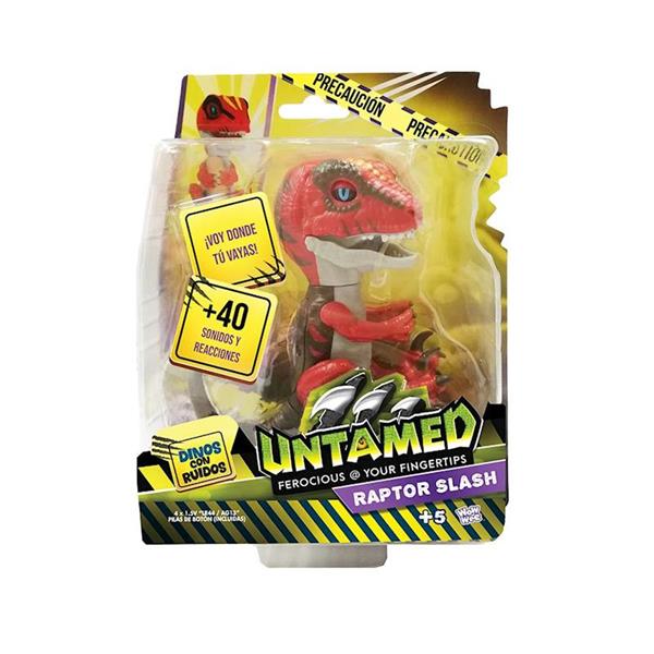 Imagen de Figura Untamed Dino Raptor Con Mas De 40 Sonidos y Reacciones. Se Tira Pedos! 22,5x15x6,5 cm - Modelos surtidos