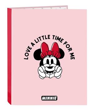 Imagen de Carpeta Folio 4 Ani.Mixtas Minnie Mouse "Me Time" 26,5X33X4 - Modelos surtidos