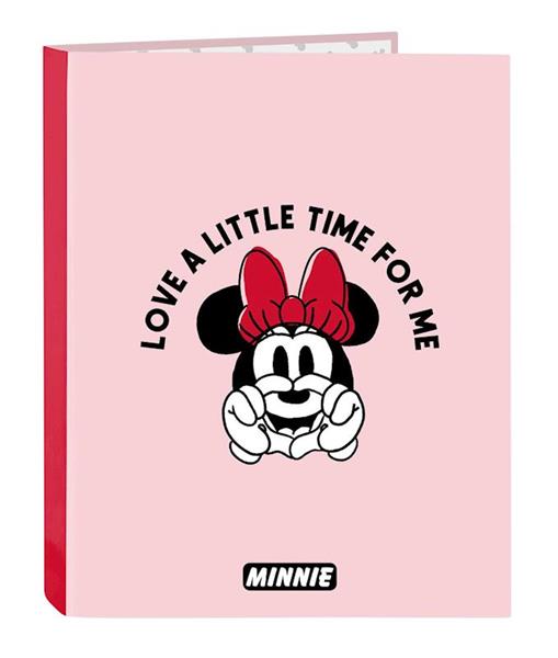 Imagen de Carpeta Folio 4 Ani.Mixtas Minnie Mouse "Me Time" 26,5X33X4 - Modelos surtidos