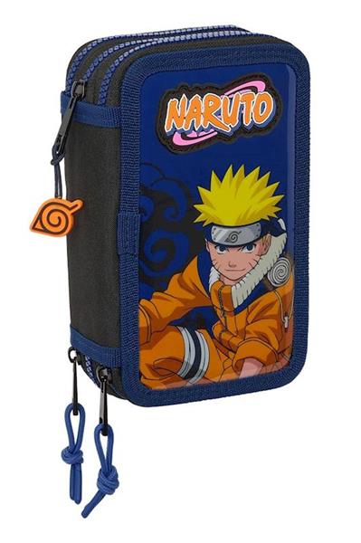 Imagen de PLUMIER TRIPLE 36 pcs NARUTO "NINJA" 12,5X19,5X5,5 CM