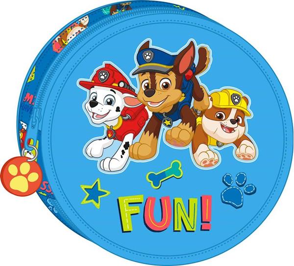 Imagen de Plumier Redondo 18 Pcs. Paw Patrol "Friendship" 21X3,5Cm