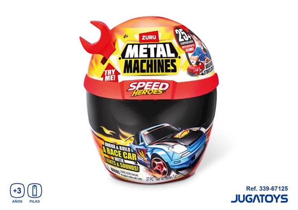 Imagen de Casco Metal Machines Speed Hero, monta tu propio coche, mod.sdos.
