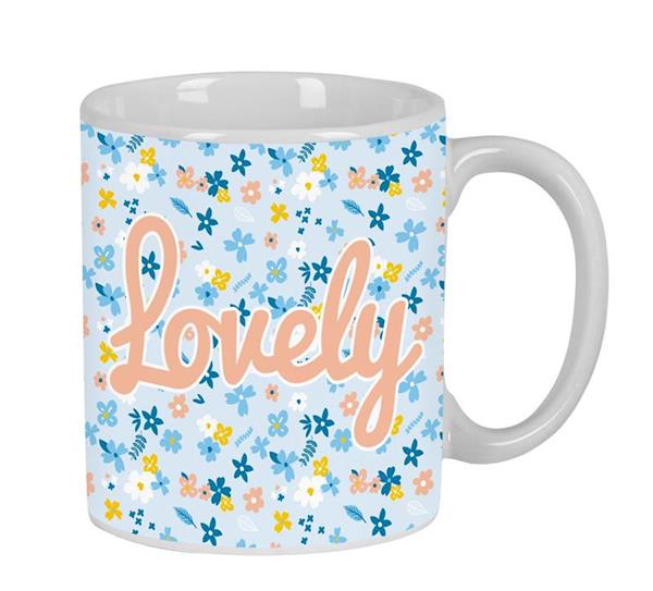 Imagen de Taza Grande Moos "Lovely" 8X9,5X8cm