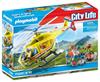 Imagen de Playmobil City Life Helicóptero de Rescate