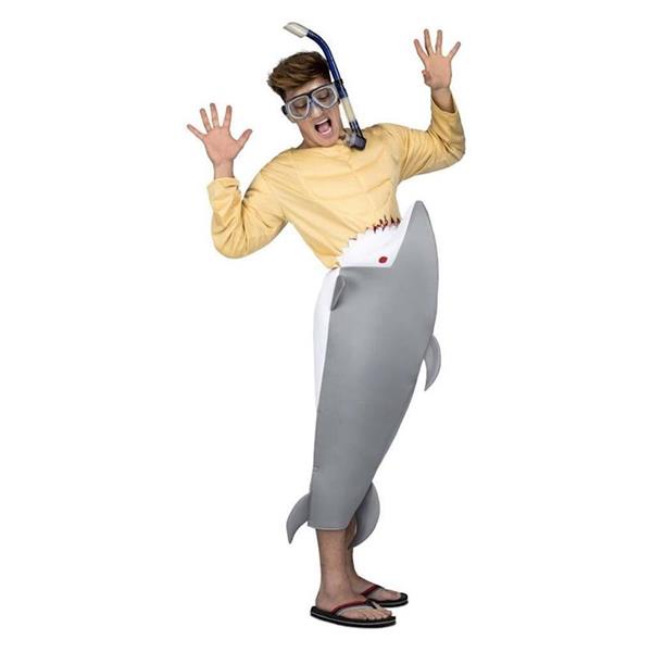 Imagen de Disfraz Adulto Tiburón Hambiento Talla M-L Viving Costumes