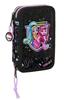 Imagen de Plumier Doble Pqño 28 Pcs Monster High 12,5X19,5X4Cm