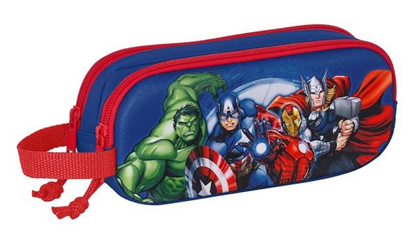 Imagen de Avengers Estuche Doble 3D Safta