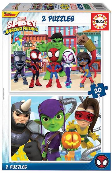 Imagen de Puzzle Spidey 2X20 Piezas