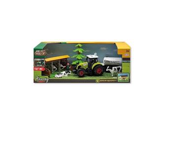 Imagen de Granja con animales y tractor con luces y sonidos 42x18x16cm - Modelos surtidos