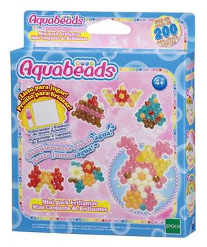 Imagen de Aquabeads Mini set Brillantes ¡con más de 200 abalorios!