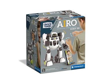 Imagen de Robot Airo multimedia Inteligente con conexión Bluetooth y aplicaciones para interactuar.