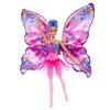 Imagen de Muñeca Barbie Dreamtopia Mariposa Bailarina. La falda se convierte en coloridas alas al presionar el collar.