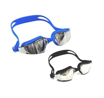 Imagen de Gafas Natación   Silicona   Con Lente De Pc Polarizada Efecto Metalizado   - Modelos surtidos