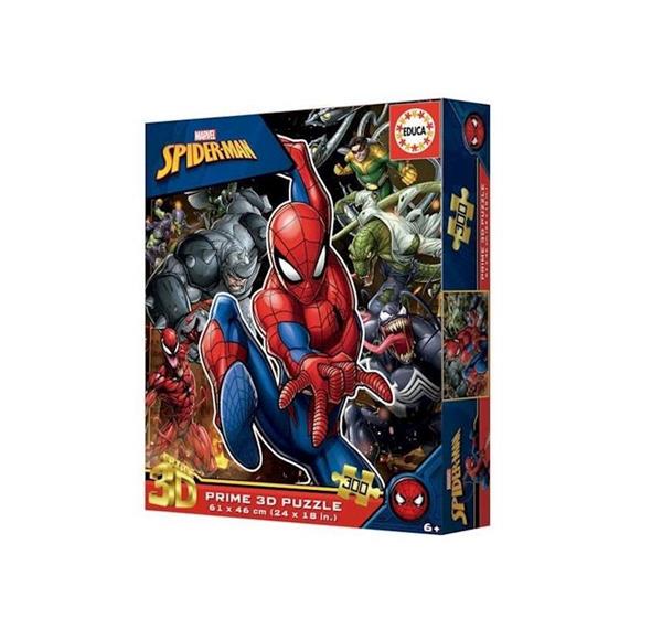 Imagen de Puzzle 300 Spider-Man 3D Lenticular