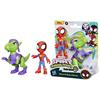 Imagen de Figura Spidey Dino Webs Spidey Y Goblin Raptor 6,4x1.78x1,52 cm