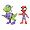 Imagen de Figura Spidey Dino Webs Spidey Y Goblin Raptor 6,4x1.78x1,52 cm