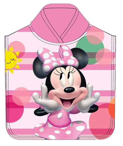 Imagen de Poncho De Algodón Minnie Mouse "Me Time" 50X100Cm