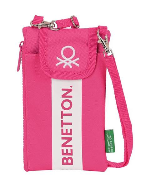 Imagen de Monedero Portamovil Benetton "Raspberry" 10X19X