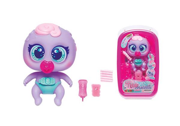 Imagen de Muñeco Neo Bebé Neoflobbi Flobbentina Lila