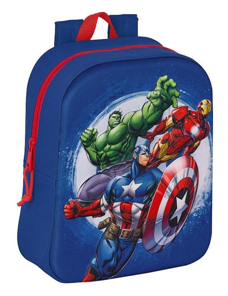 Imagen de Avengers Mochila Guarderia 3D Safta