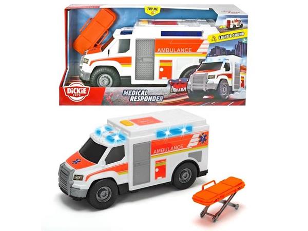 Imagen de Ambulancia Con Luces Y Sonidos 30 Cm
