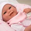 Imagen de Muñeca Elegance Edur Rosa Con Cojín de 40 cm