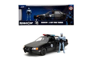 Imagen de Coche Robocop 1986 Ford Tarus escala 1:24. Incluye figura Guile