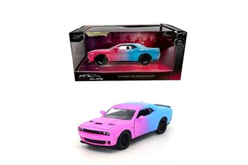 Imagen de Coche Pink Slips Dodge Challenger Hellcat Escala 1:24 Rueda Libre Smoby 253293002