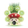 Imagen de Mascota digital Garden Keepers FungiPot ¡cuida tu planta y la verás crecer de verdad! con 7 juegos y 3 niveles