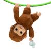 Imagen de Mascota My Baby Monkey Little Live Pets superinteractivo con más de 40 sonidos y reacciones ¡le encanta columpiarse!