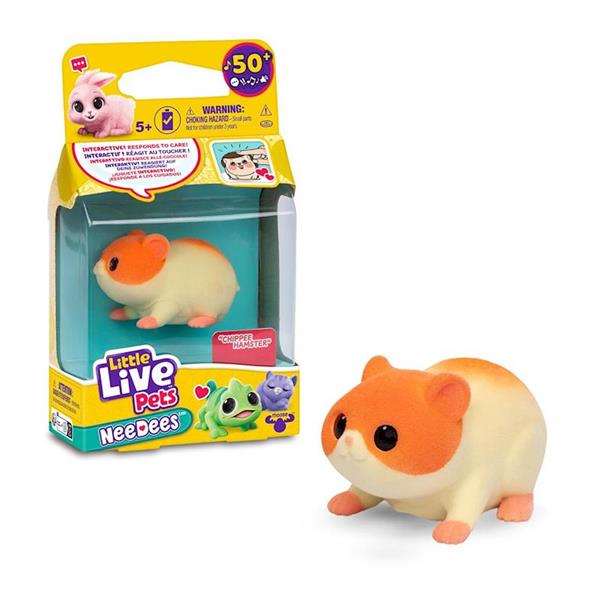 Imagen de Mascota Needees Little Live Pets es interactiva y necesita tu ayuda para ser feliz, con más de 50 sonidos y reacciones - Modelos surtidos