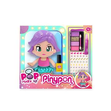 Imagen de Figura Pinypon Pop & Make Up 17 cm ¡maquillala y decorala a tu gusto! quita la pintura una vez se seque y vuelve a empezar